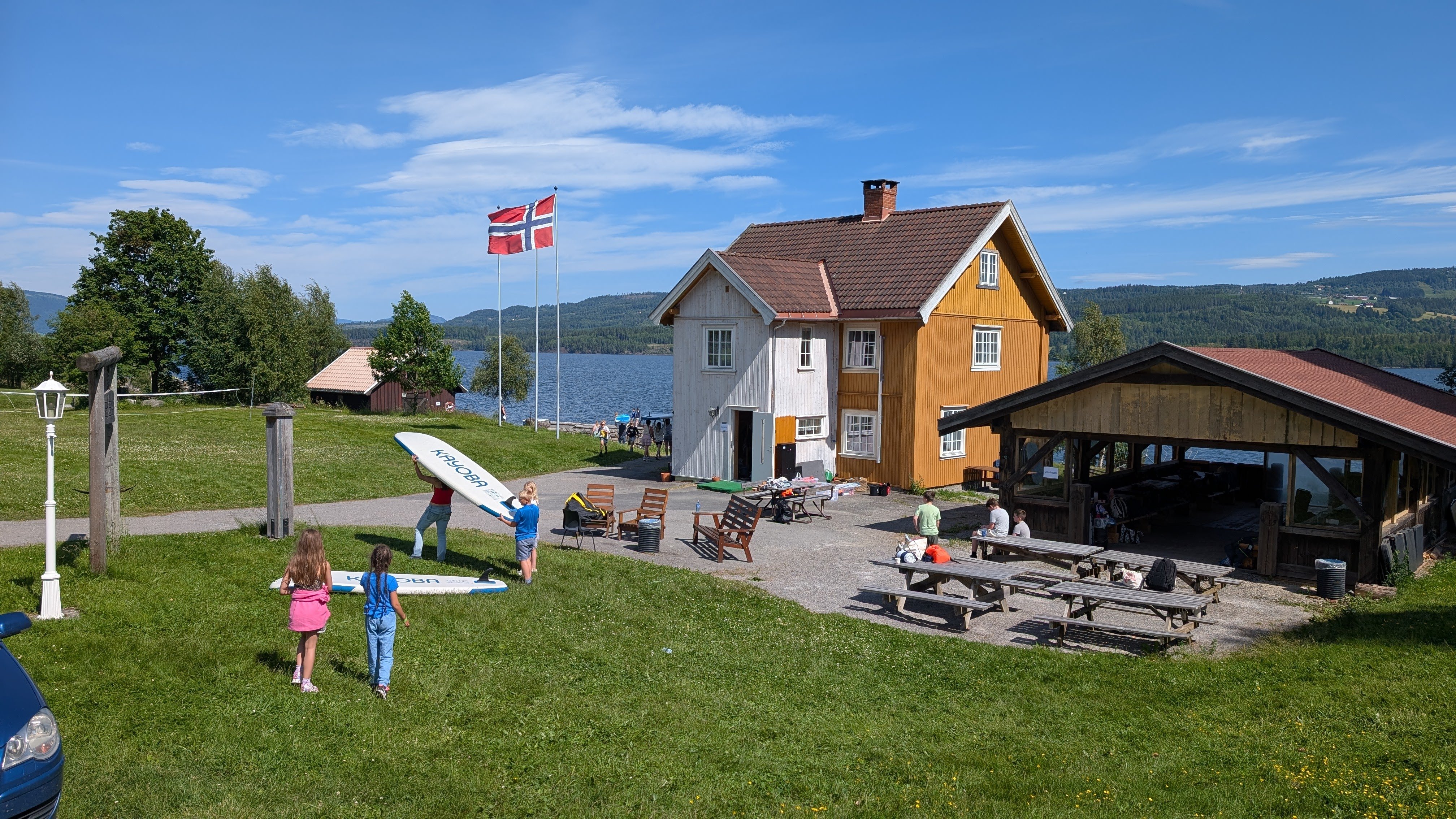 Lions club innlandet og KirkenMIN lager Mjøsferie