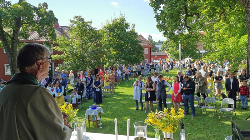 Felles utegudstjeneste på Gjøvik gård 21.08.2022 kl 11.00