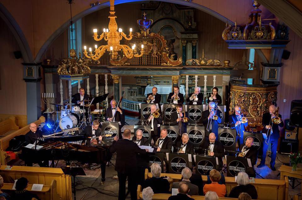 Konsert i Biri kirke med Østre Toten Storband og Sissel Morken Gullord fredag 6.april kl. 19.00!