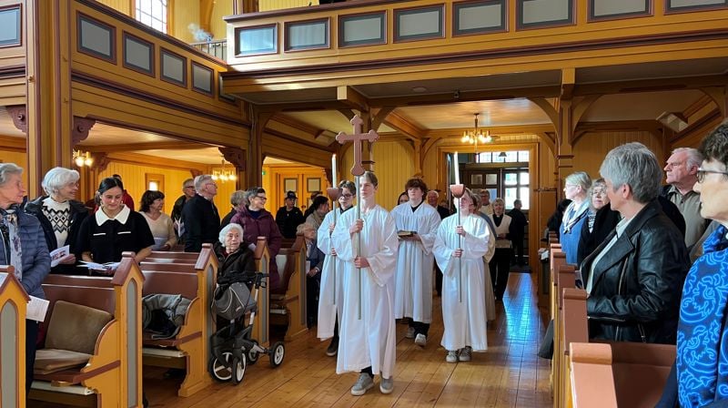 TV-gudstjeneste fra Gjøvik kirke 11. mai 2025
