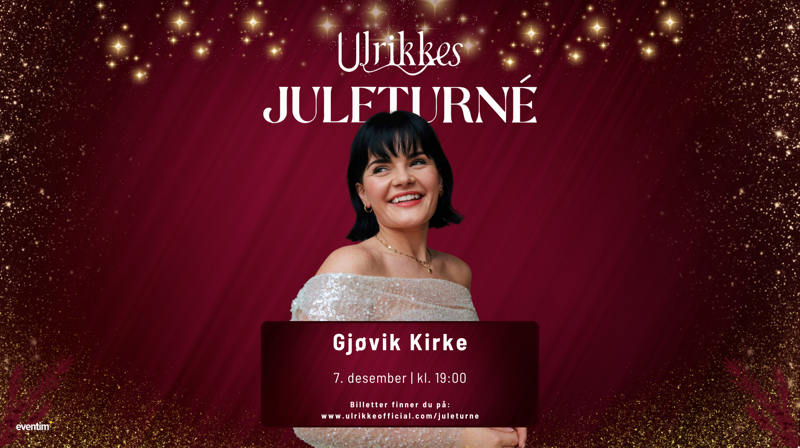 Ulrikkes Juleturné - Gjøvik kirke 07.12.2024 kl 19.00