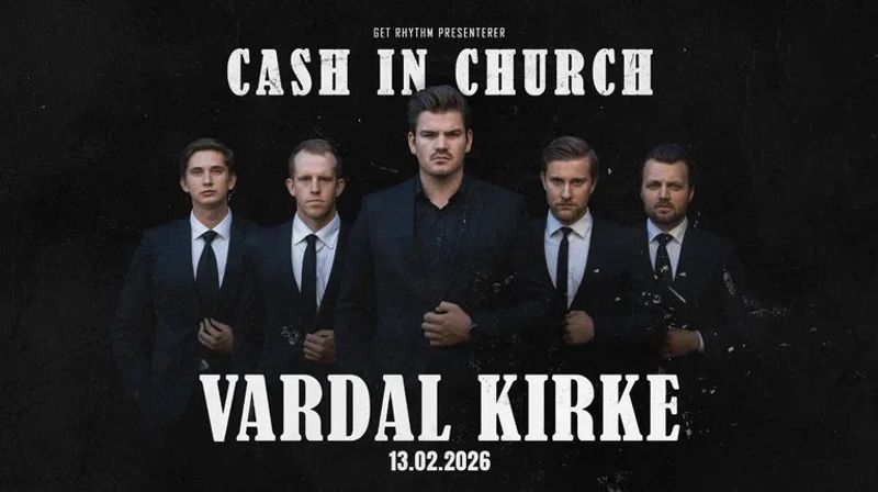 Cash in Church - Vardal kirke 13.februar 2026 kl 19.00