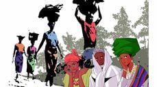 Den nigerianske kunstneren Gift Amarachi Ottah, står bak kunstverket for Kvinnenes Internasjonale Bønnedag 2026. Kunstverkets navn: Hvile for den trette.