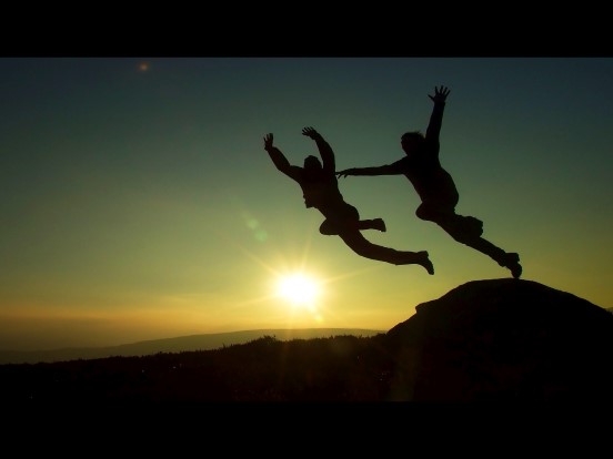 Bildemotivet er kalt "Star jump", foto: Flickr/Stuart Anthony. 