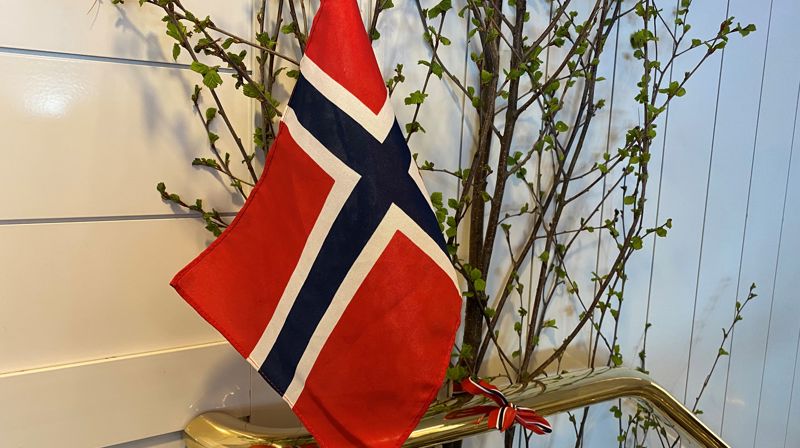 Første mai er arbeidernes internasjonale kampdag. Datoen 1. mai er en av våre offisielle flaggdager i Norge. (Foto: Inger Stensrud Haug)