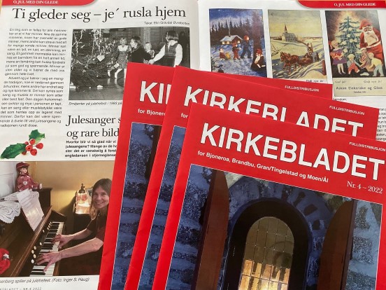 Kirkebladet med juleutgave