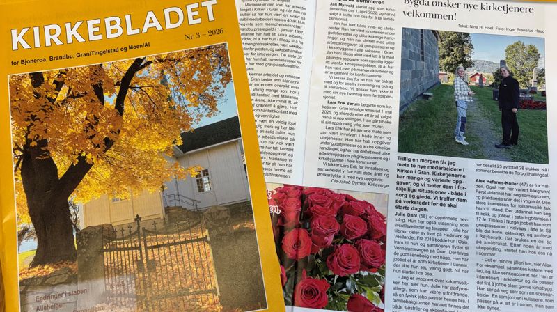 Kirkebladet i posten