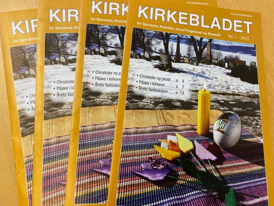 Påskeutgaven av Kirkebladet er på plass!