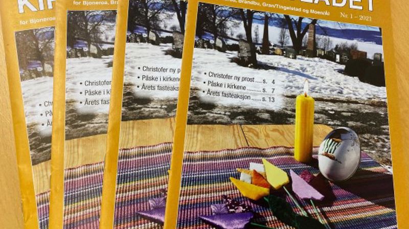 Påskeutgaven av Kirkebladet er på plass!