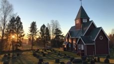 Moen kirke (foto Margrethe Nilsen).