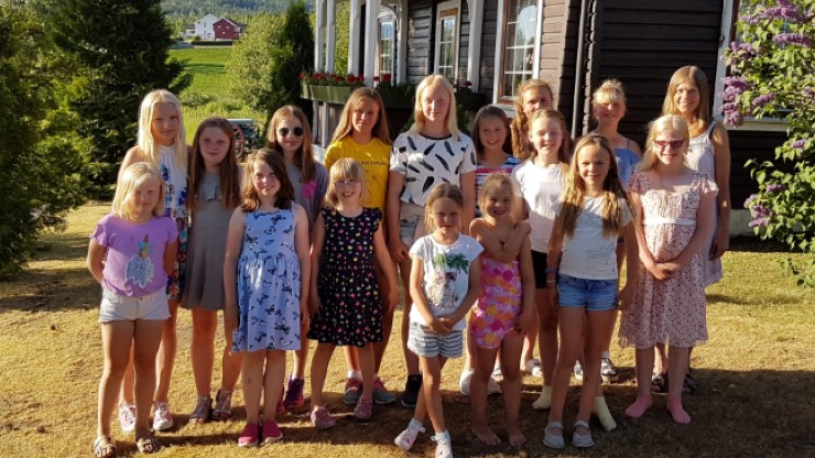 Sommeravslutning for korene; Popkorn og Kormix.