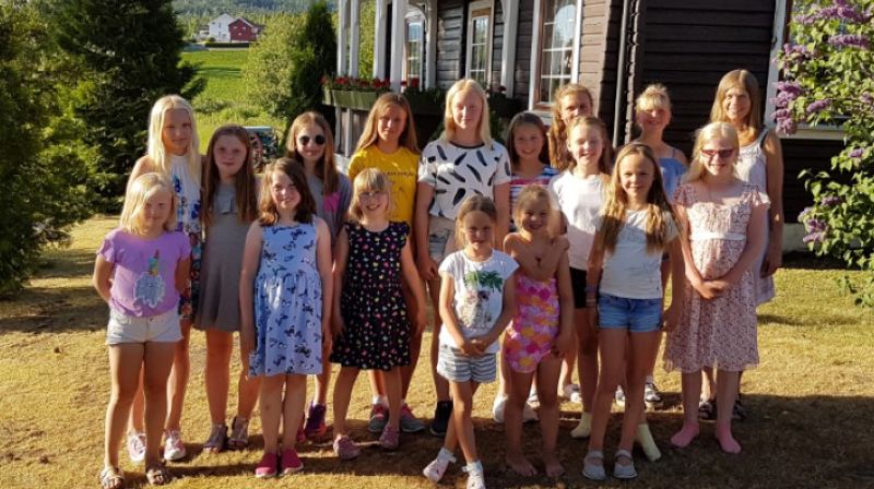 Sommeravslutning for korene; Popkorn og Kormix.