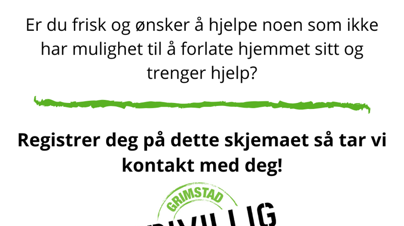 Har du mulighet til å hjelpe eller trenger du hjelp?