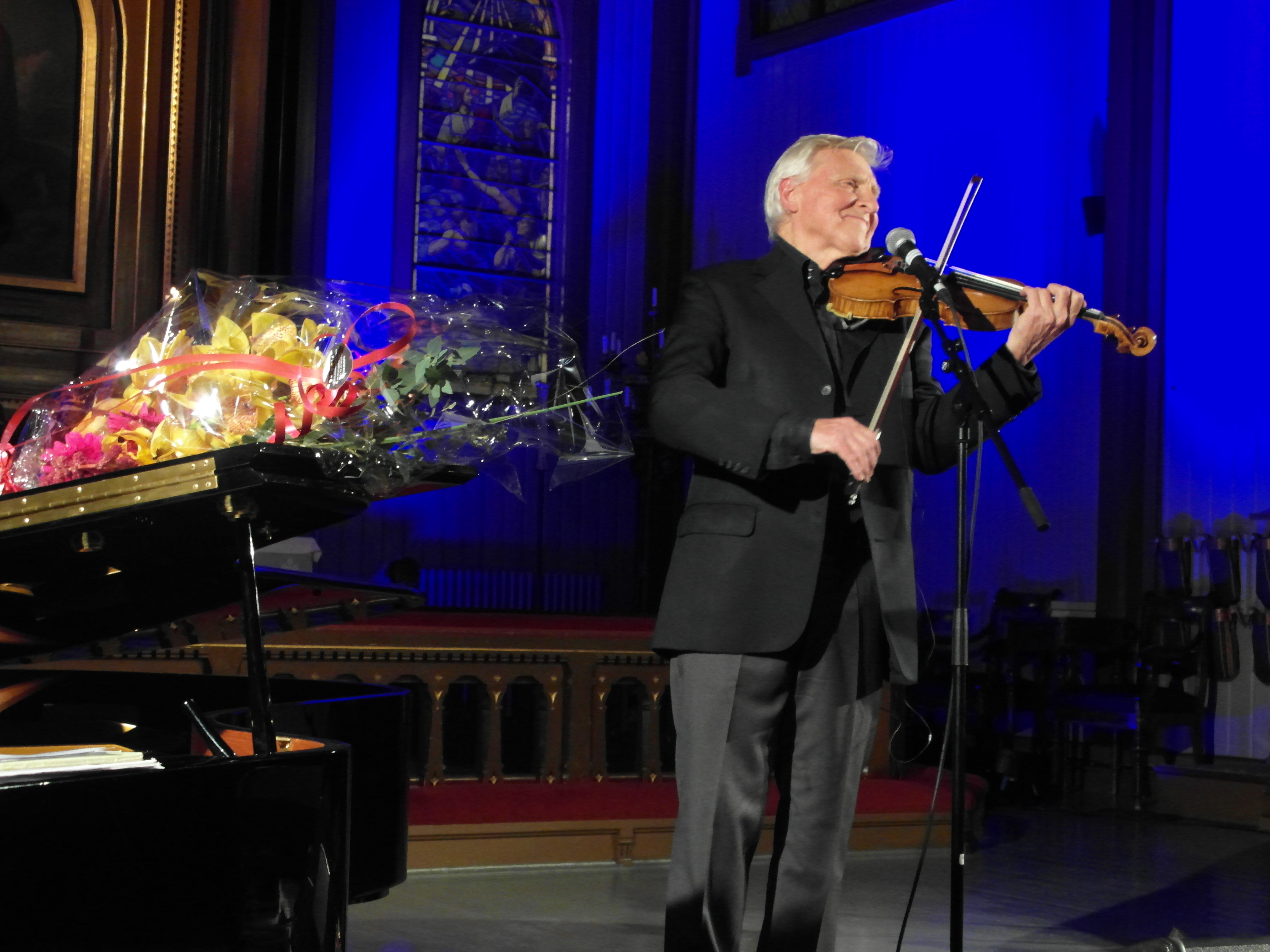 En glitrende konsert med Arve Tellefsen