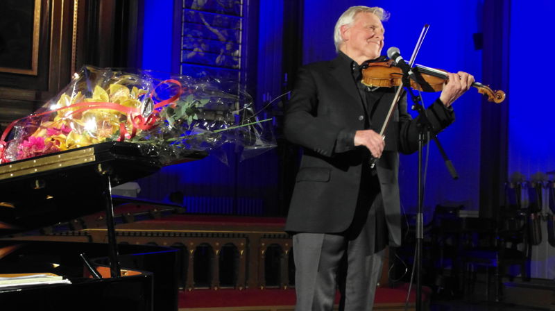 En glitrende konsert med Arve Tellefsen