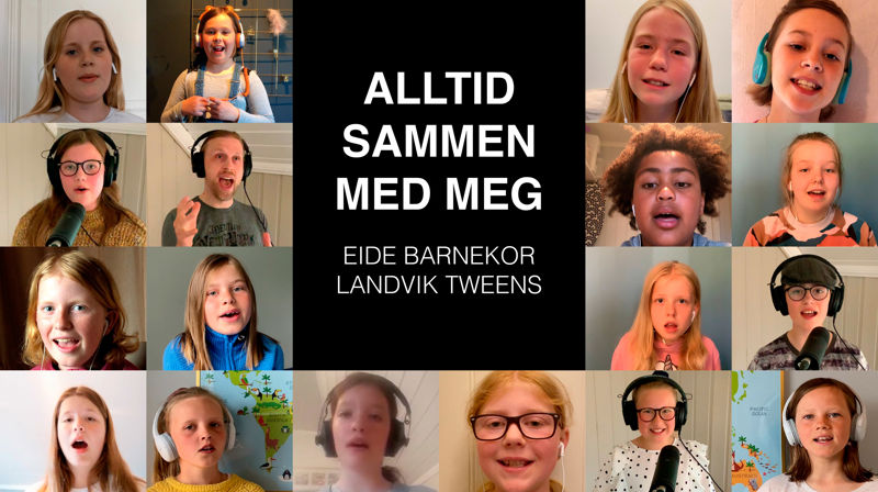 LANSERING AV NY SANG MED EIDE BARNEKOR OG LANDVIK TWEENS