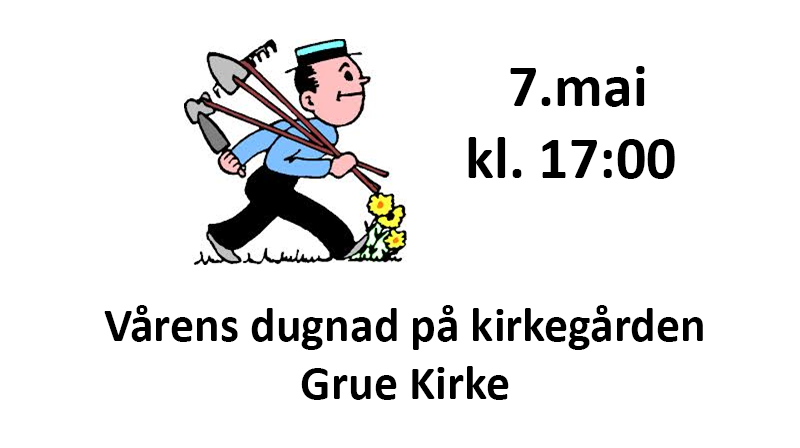 Vår dugnad Grue Kirkegård