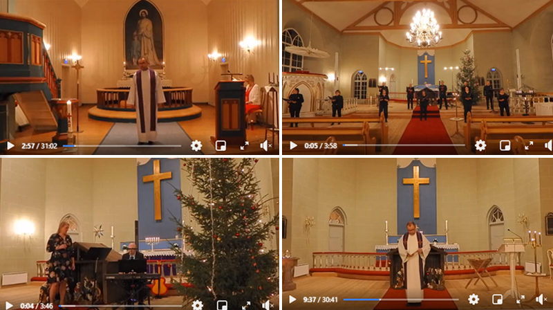 Julaftensgudstjeneste og musikalske innslag