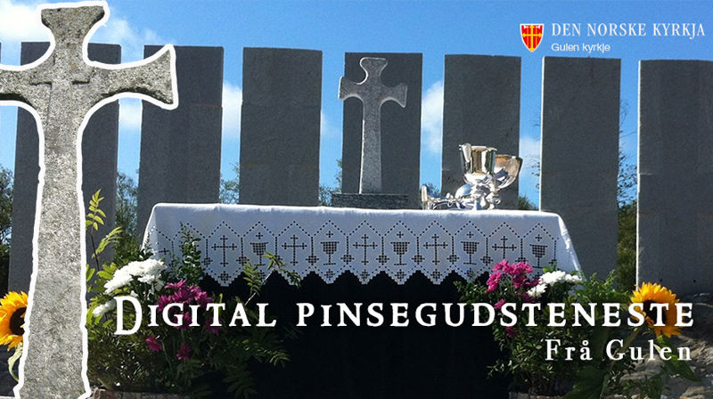 Pinsegudsteneste på nett