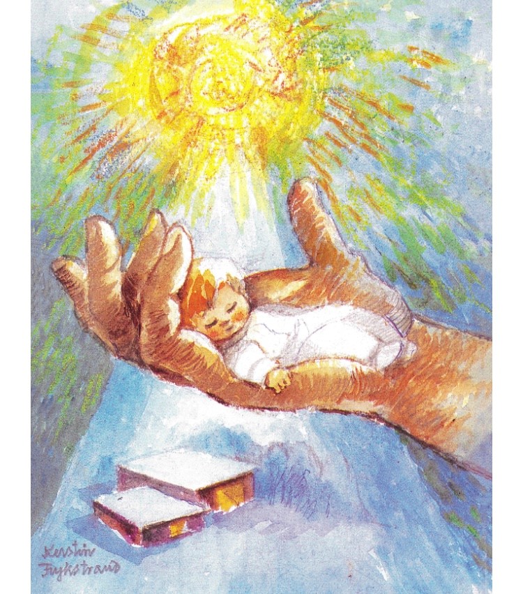 Bæsjebleier og plaster på kne