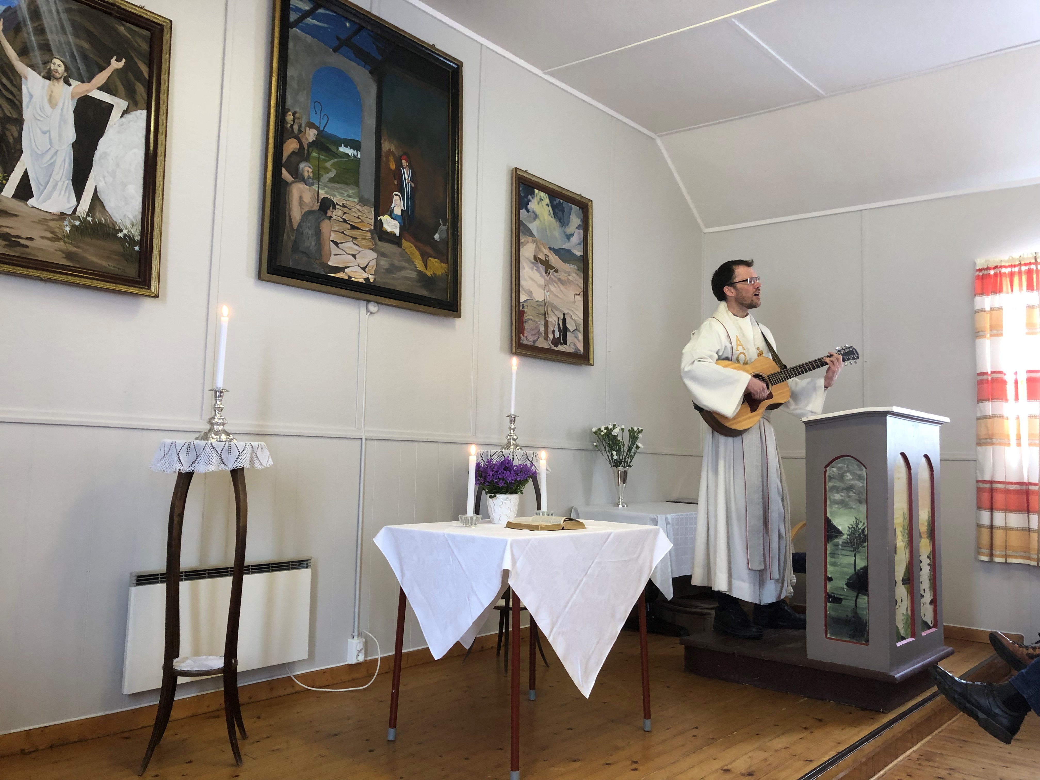 Jørund Øverby Håkedal, ny sokneprest i Hadsel.