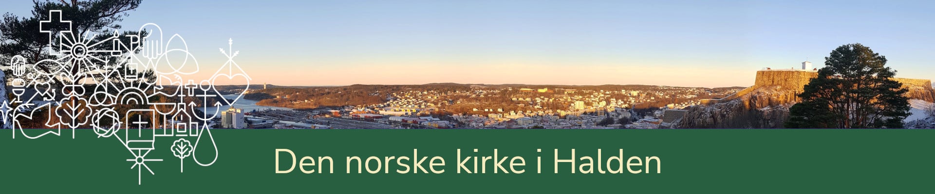 Toppbilde for Den norske kirke i Halden