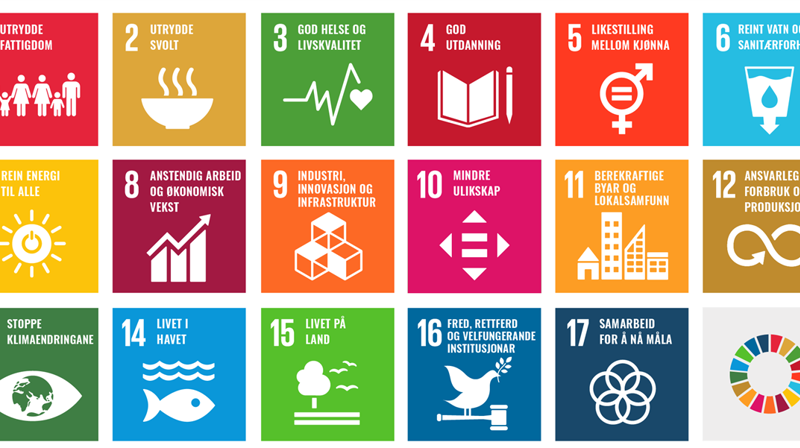 GRØN KYRKJELYD: FNs berekraftsmål er verdas felles arbeidsplan for å utrydde fattigdom, kjempe mot ulikskap og stoppe klimaendringane innan 2030. 