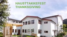 Hausttakkefest på kyrkjelydshuset søndag 30. oktober kl 15.00. Ope og gratis for alle.