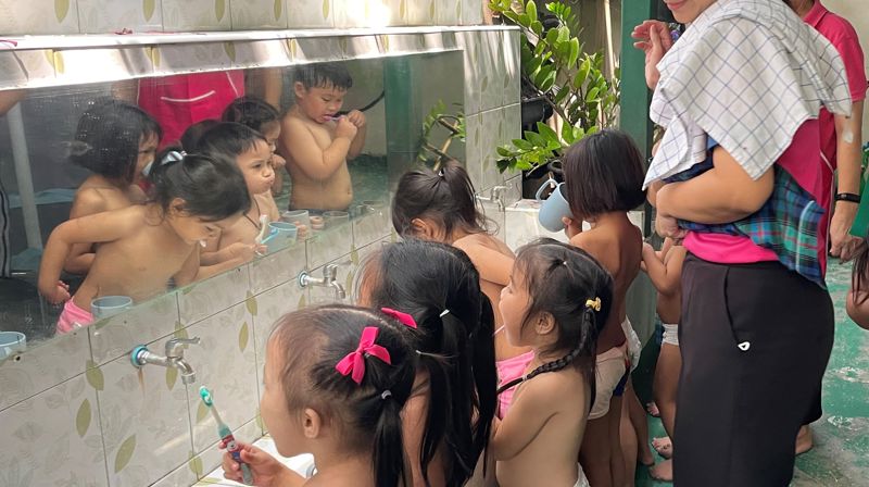 Frå Bangkok: Soknet samarbeider med NMS om gode tiltak i Thailand. Misjon er ein del av kyrkjelyden sin identitet og eit uttrykk for at Gud har gjort oss til sine sendebod. Foto: Bente Liavåg (2024)