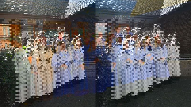 Konfirmanter i Vår Frelsers menighet. Foto: Inger-Mette Brommeland