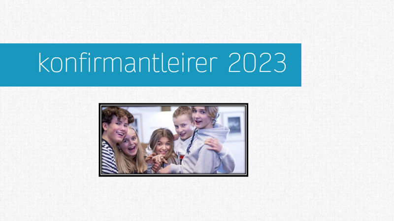 Konfirmantleirer 2023