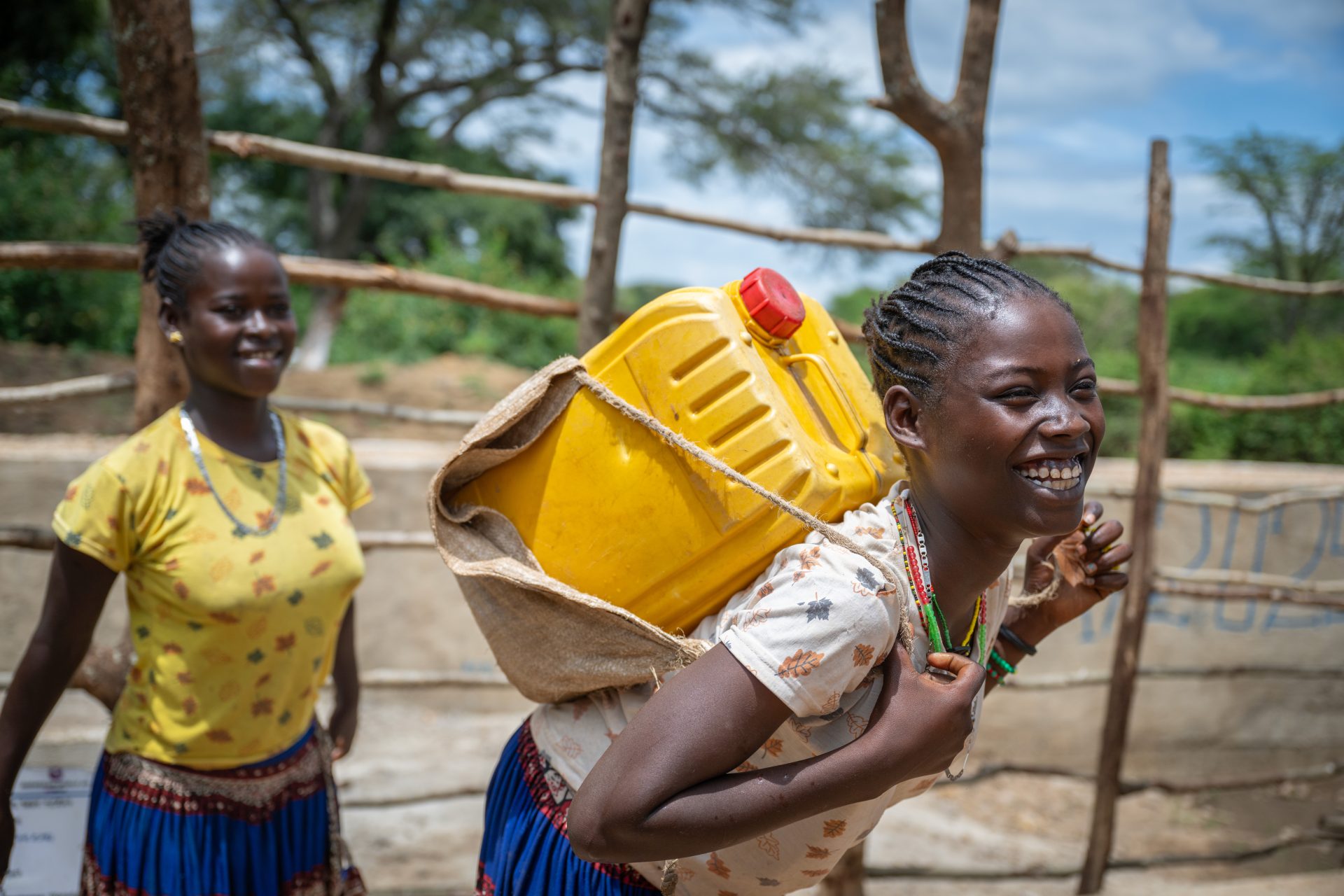 Foto: Kirkens nødhjelp. South Omo Etiopia. Sanddam 