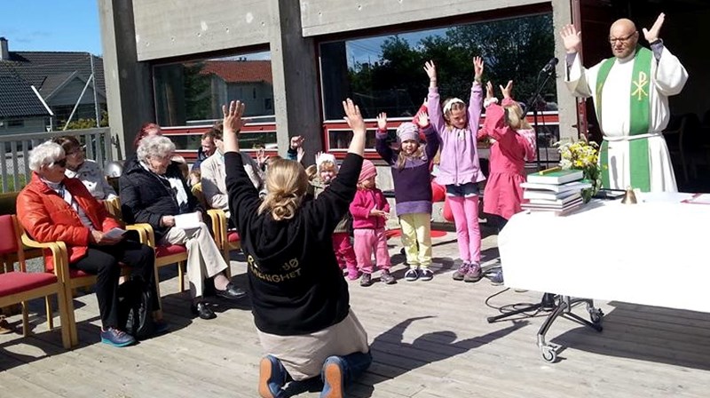 Velkommen til lekeplassgudstjeneste