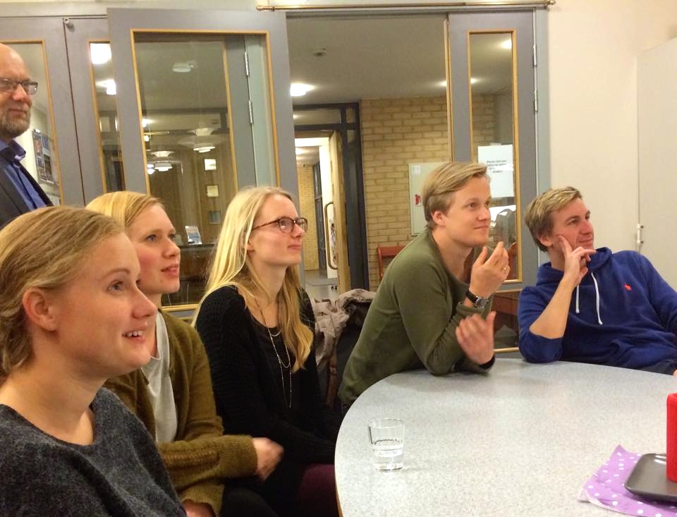 Fra barista-kveld på Unge Voksne i fjor høst.