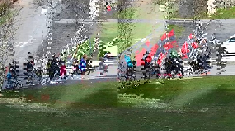 Fin feiring av St. Georgs-dagen