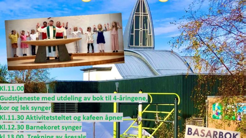 Storfamiliesøndag i Udland kirke søndag 18. oktober!
