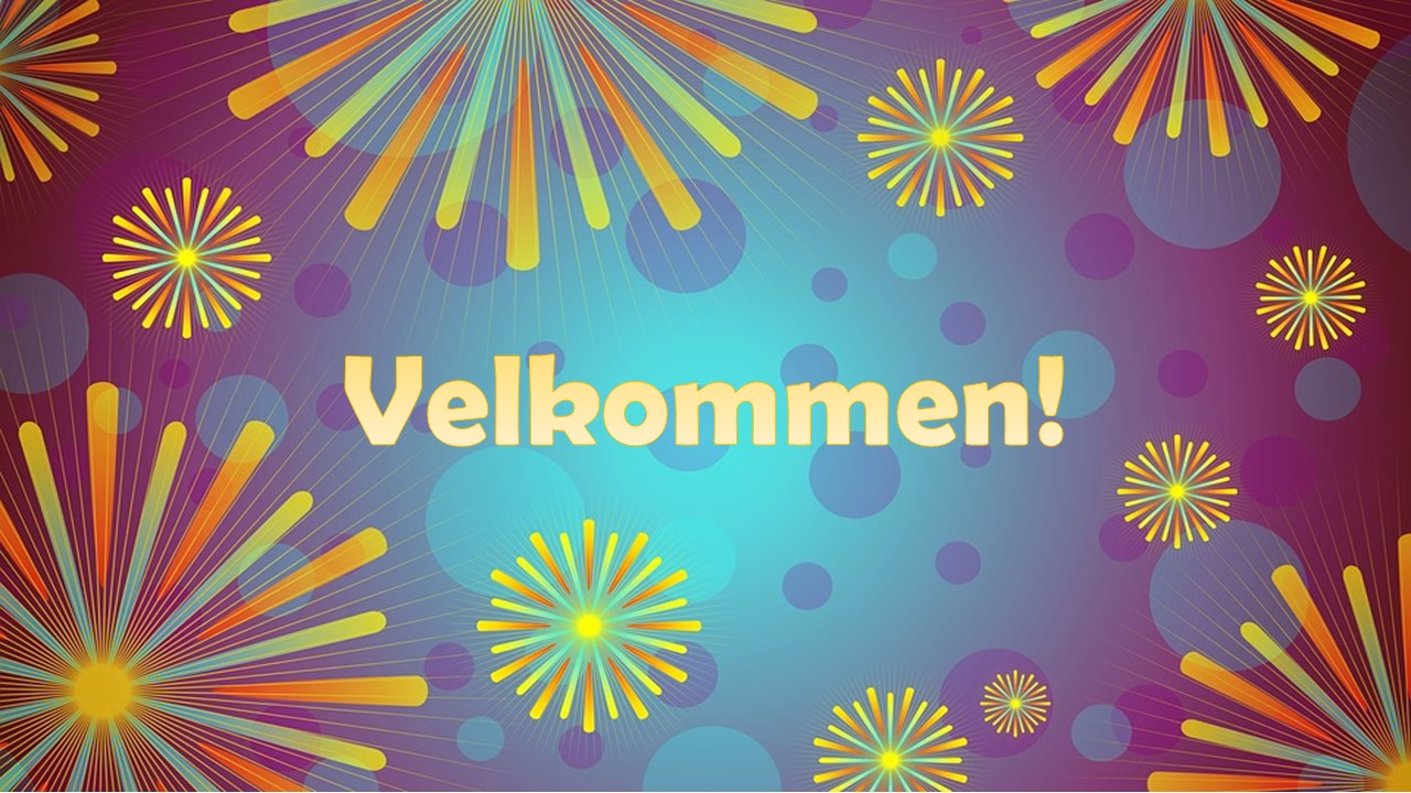 Hurra, du er påmeldt!