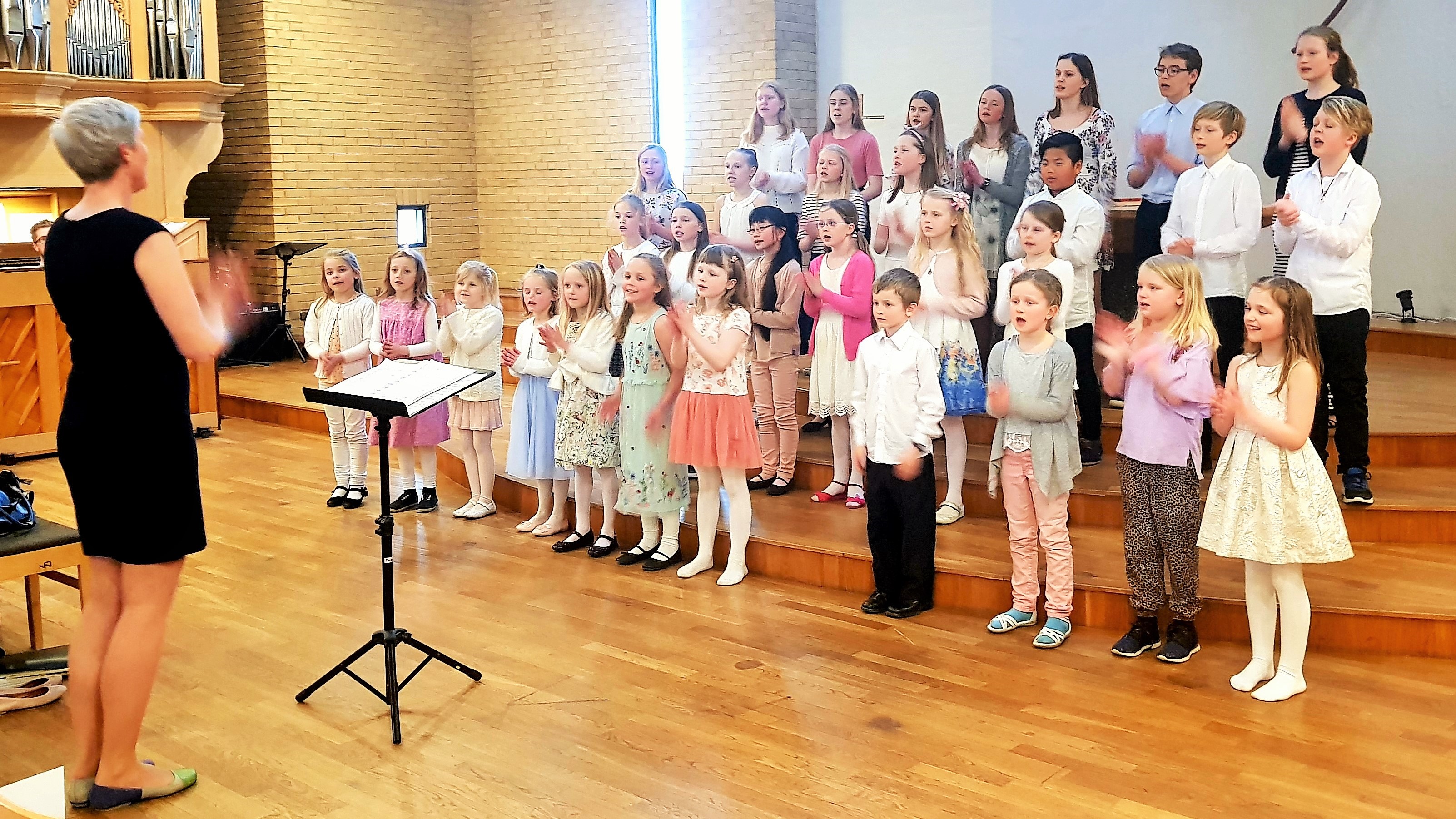 Fra vårkonserten 2018. 