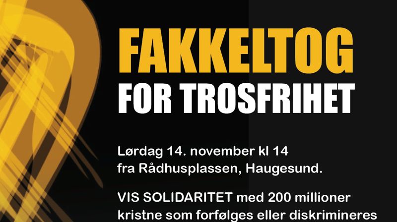 Fakkeltog for forfulgte