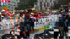 Kirken har deltatt på Pride i flere byer, her fra Oslo.