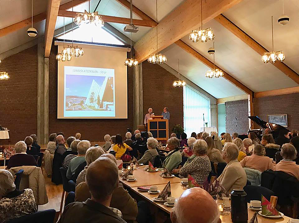 Fortalte om sykling Norge på langs