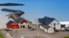 Foto: Bryggjen i Bud. Som serverer oss en bedre middag 24. august.