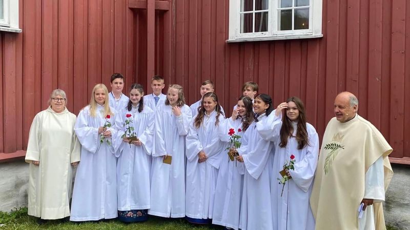 Konfirmasjon i Fillan kirke