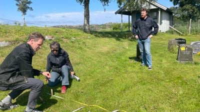 Utbedring og minnelund på Hitra Kirke