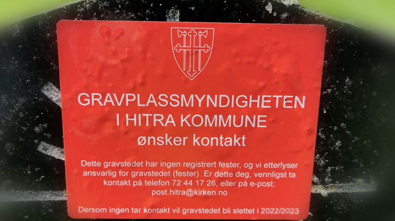 Siste frist - Nå rydder vi og sletter gamle gravminner