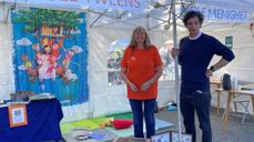 Søndagsskoleleder Elin Tønderum Holm og sokneprest Eike Ziller-Off.