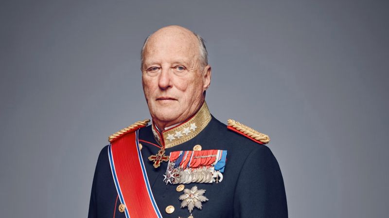 Kong Harald er død
