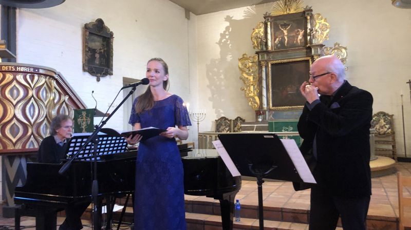 Tre flotte sensommerkonserter i Hole kirke