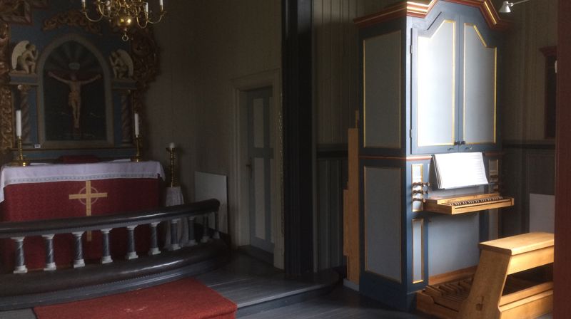 Orgelet i Sollihøgda kapell