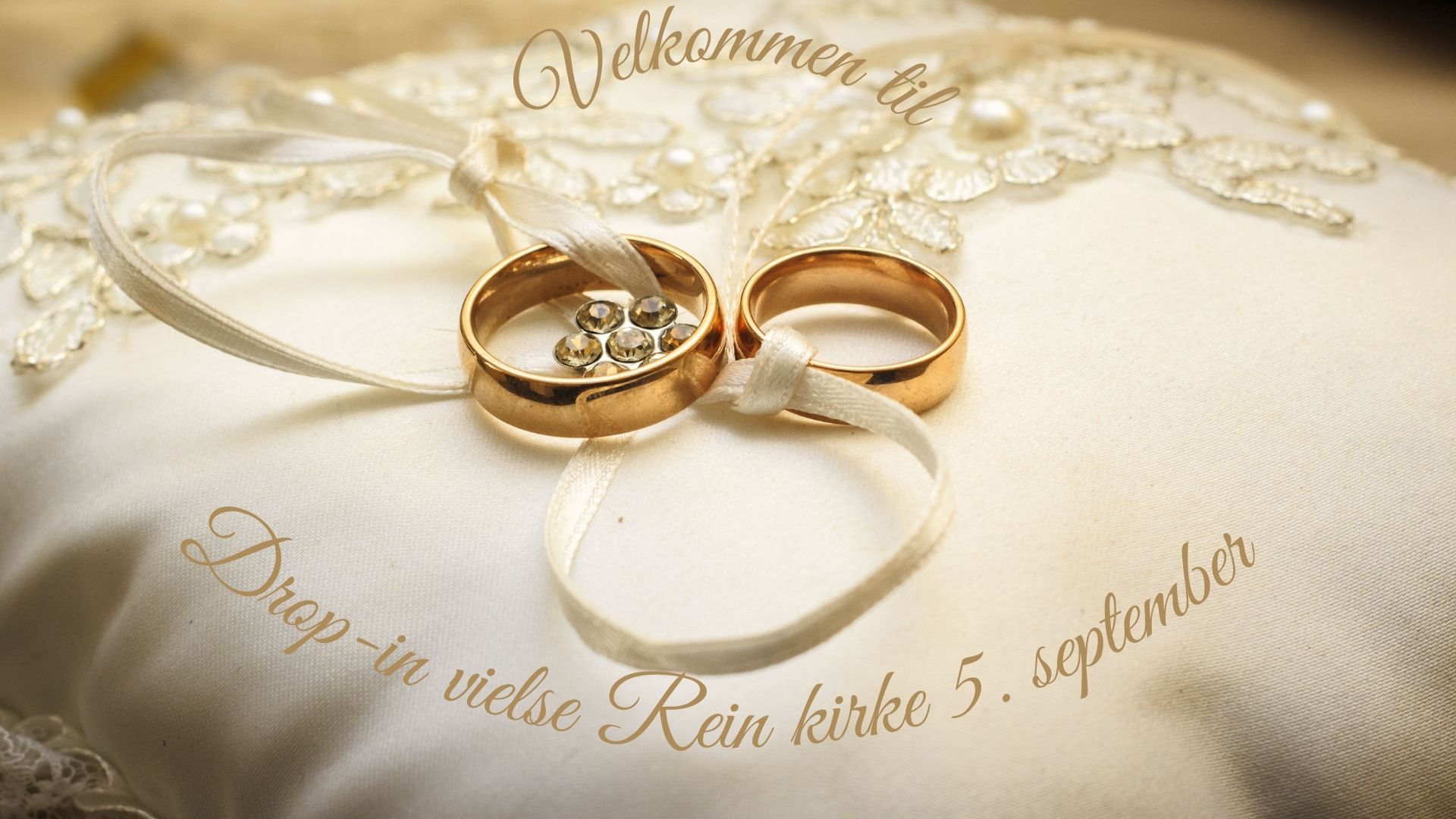 Drop-in vielse i Rein kirke